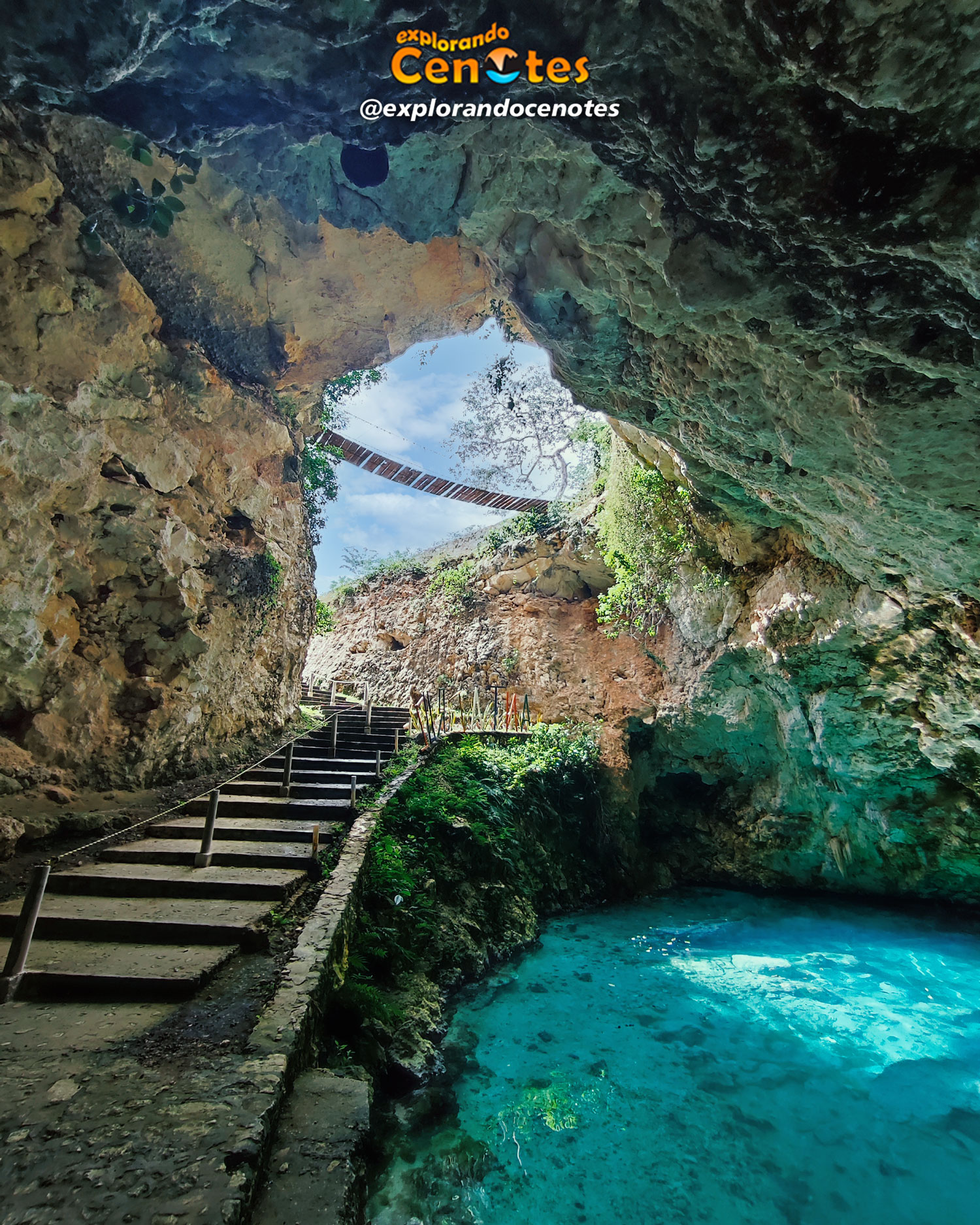 Explorando - Imagenes refrescantes las de Cenote Santa Cruz en Homún ...