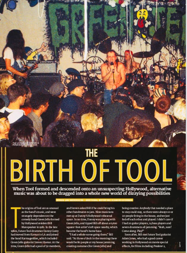 Green Jello's early days in Hollywood with Tool's Maynard and