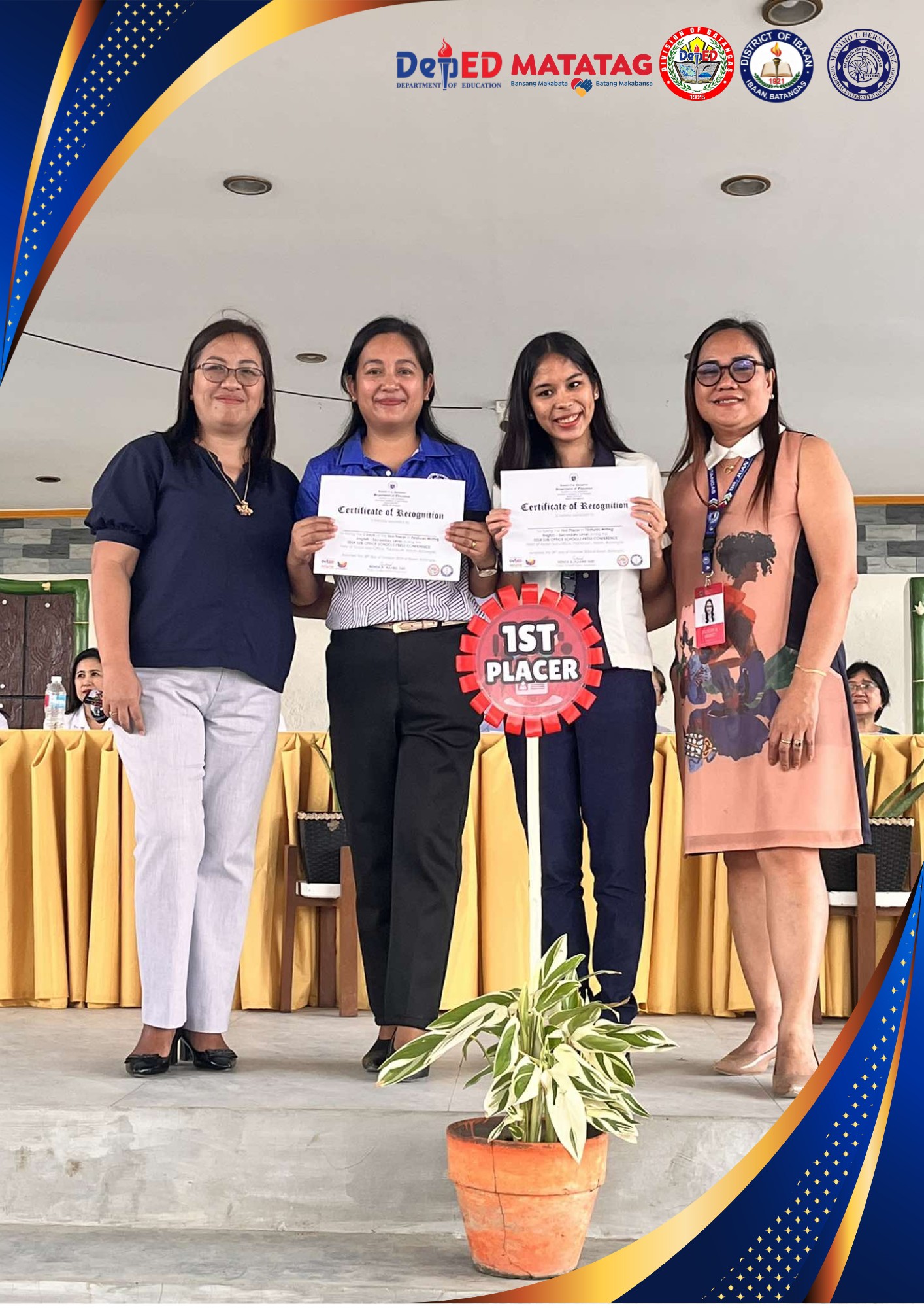 Maximonians, namayagpag sa Ibaan Sub-Office Schools Press Conference ...