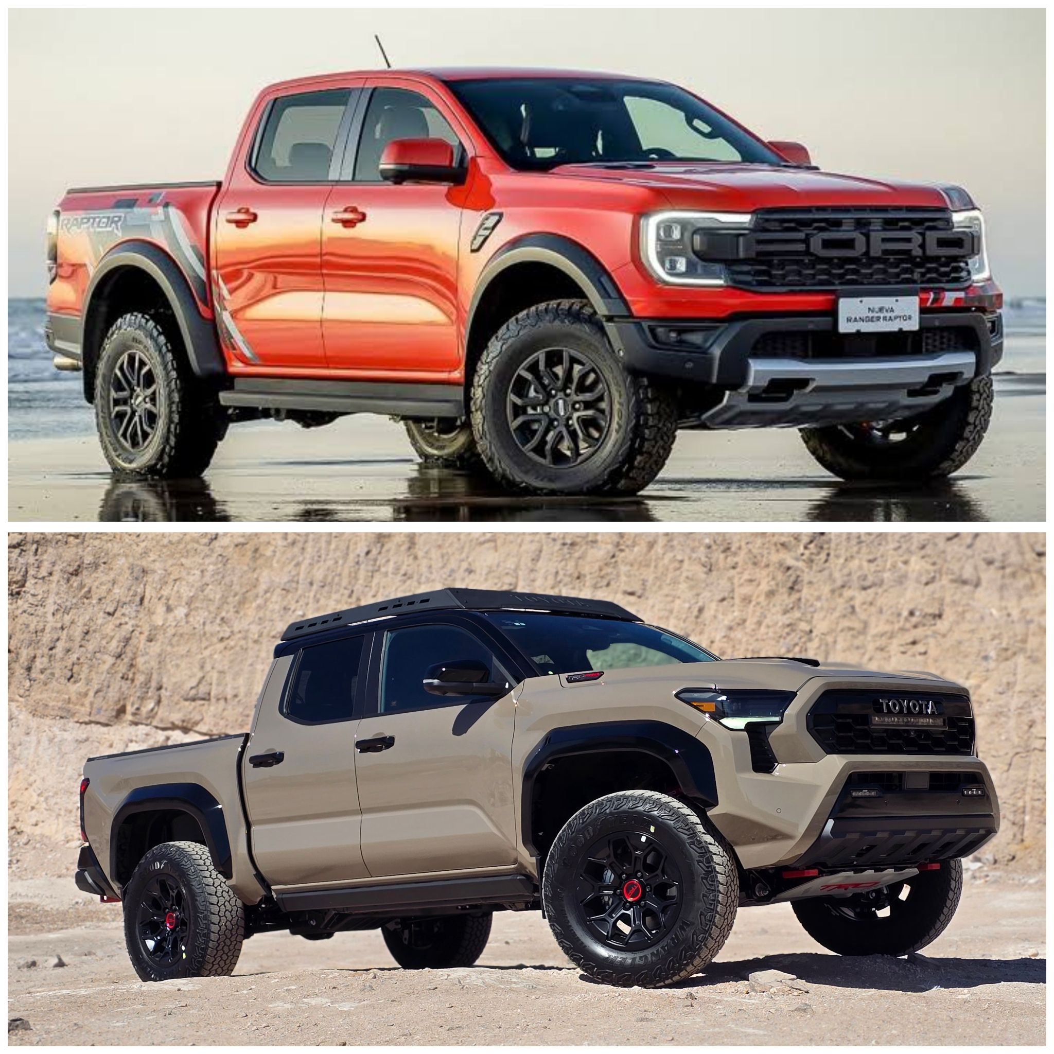 ️ Ranger Raptor 👍🏻 Tacoma TRD Pro - Autos con Iván Chávez | Facebook