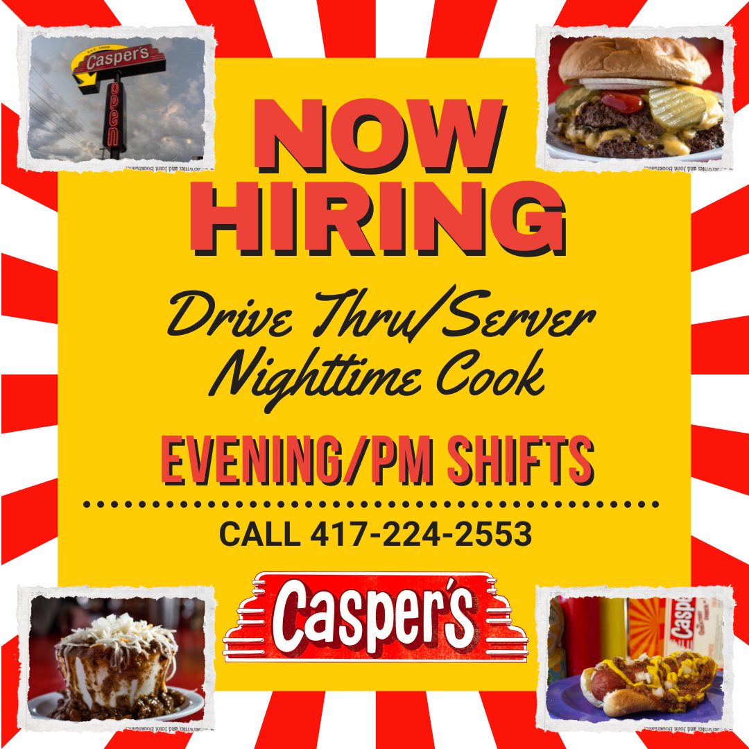 Casper's - 🌟 Join the Casper’s Diner Team! 🌟 We’re hiring for: Drive ...