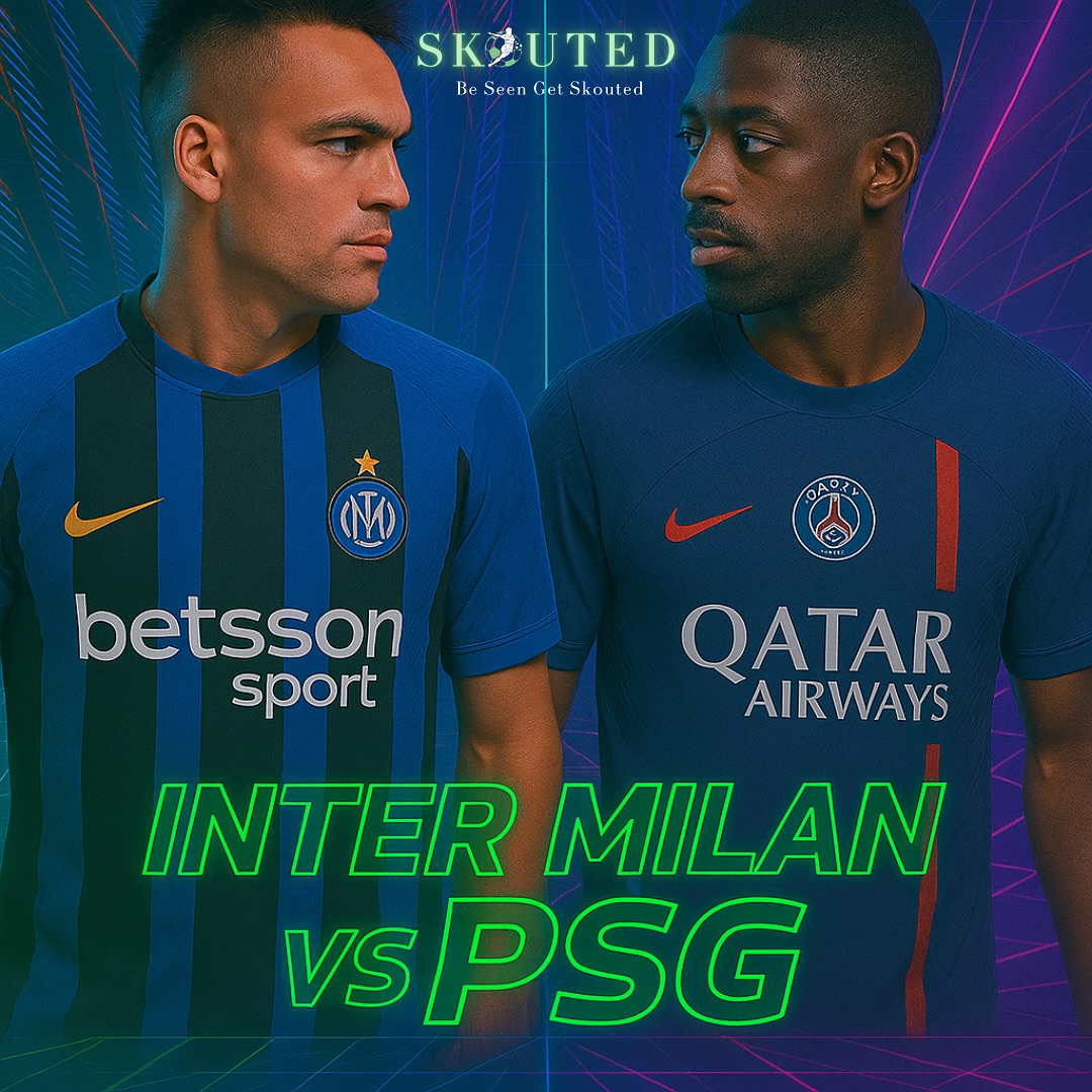 SkoutedFootball - All eyes on glory. @inter vs @psg, a clash of power ...