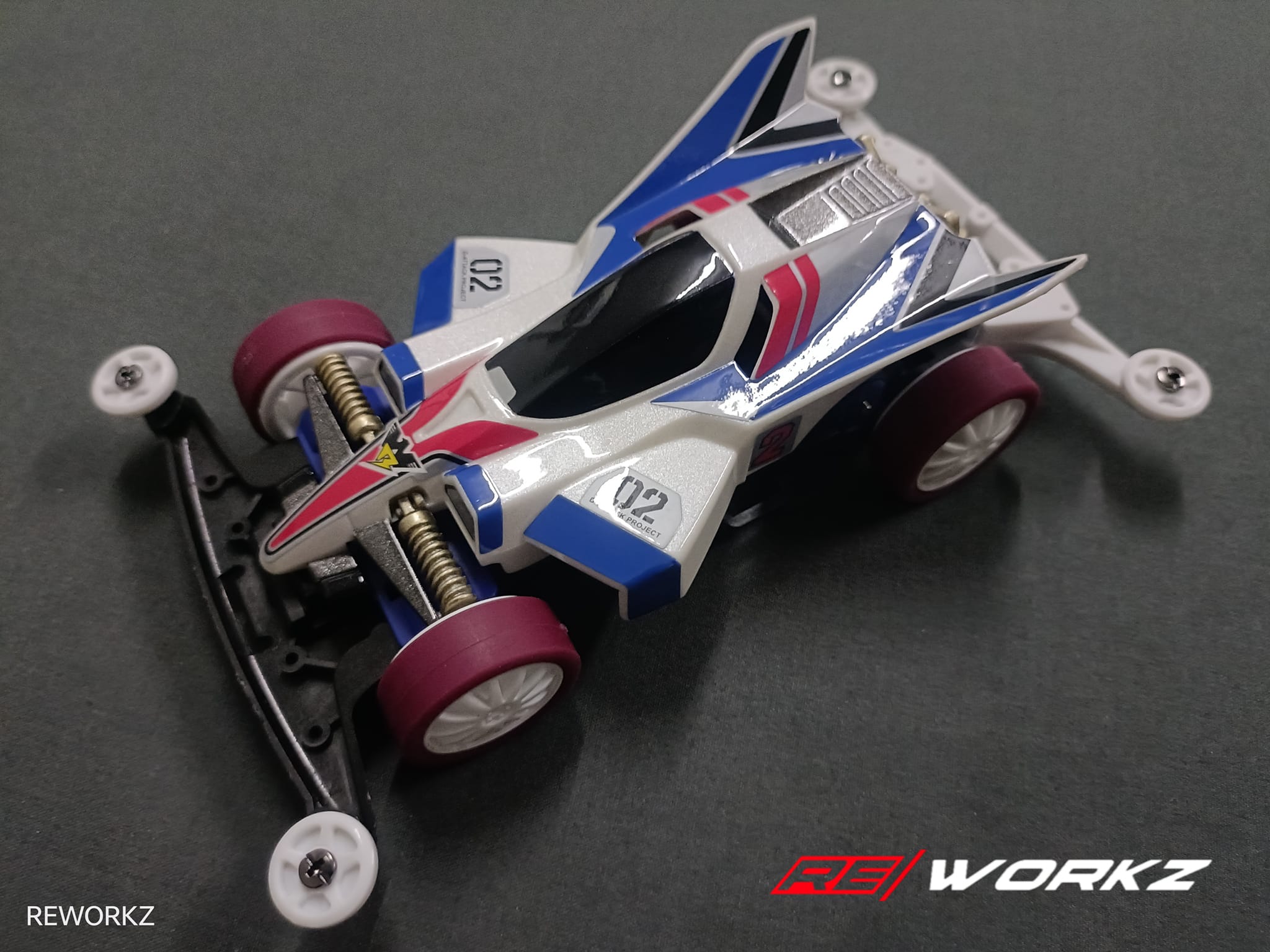 Personal collection! Finally done my first Tamiya Winning Bird 