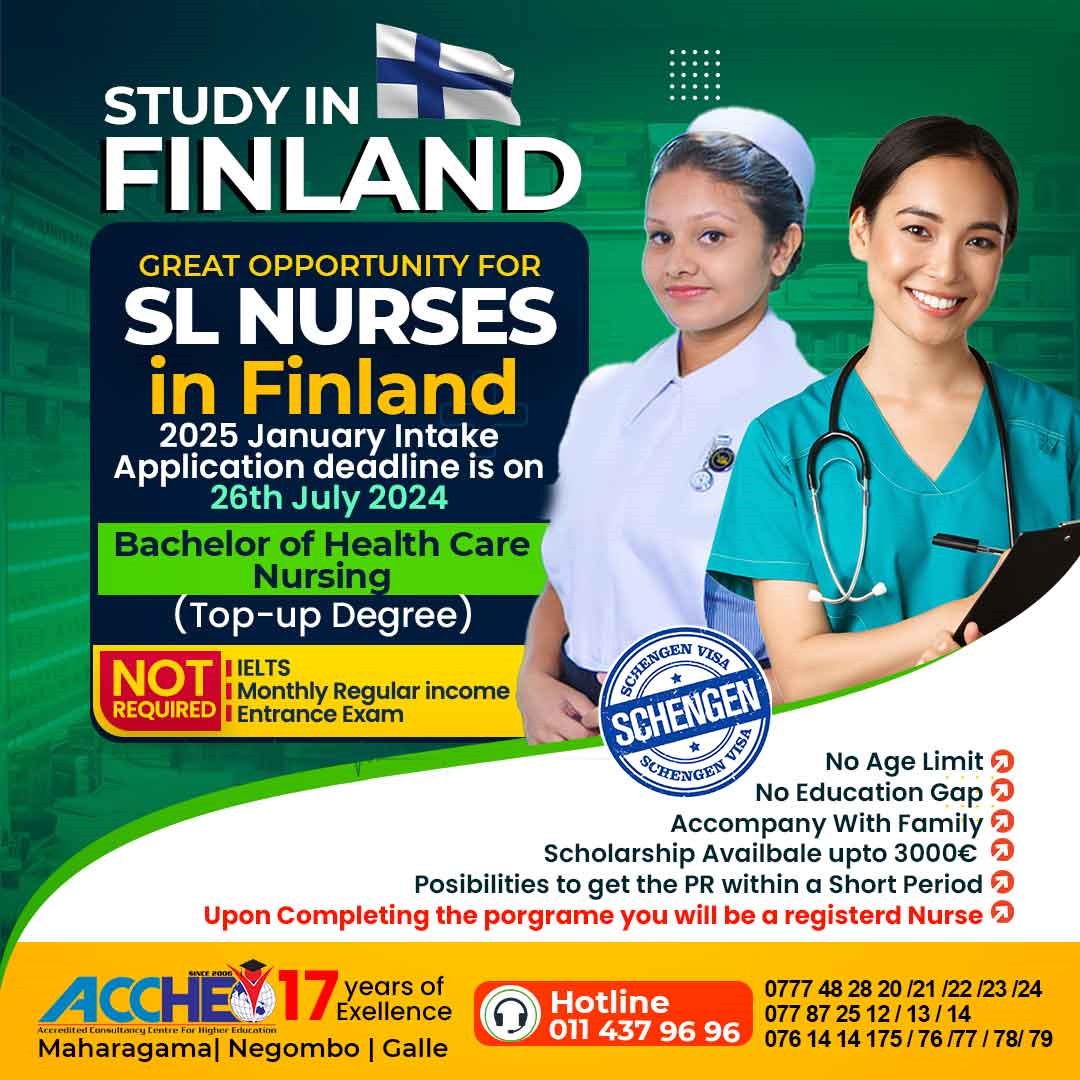 ACCHE Pvt Ltd - Study in Finland - Nursing Top-Up Degree... | Facebook