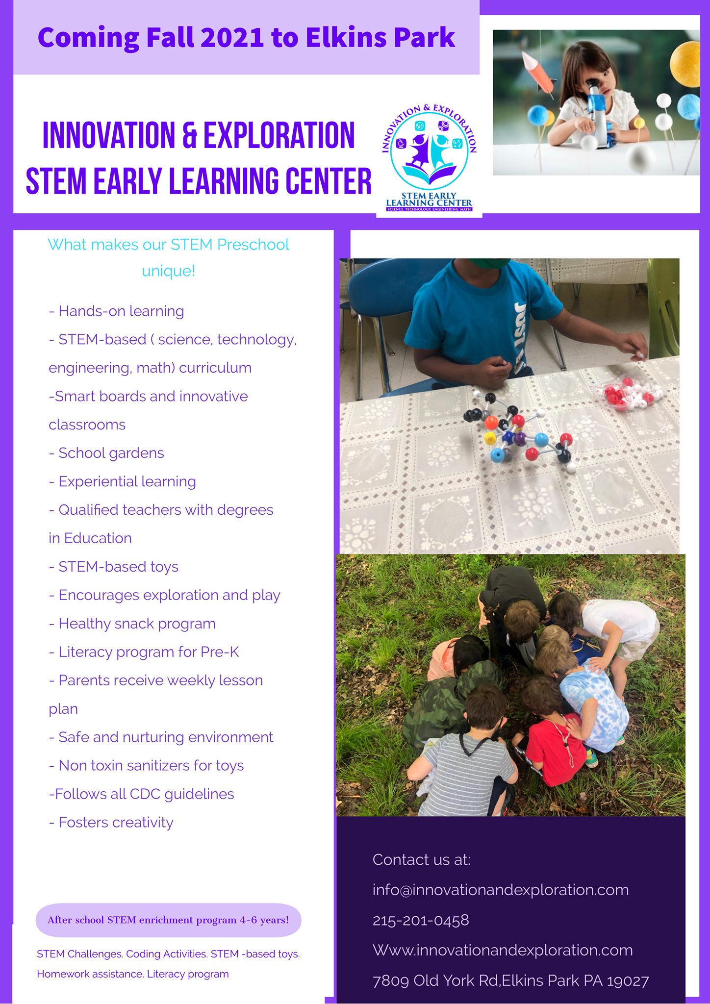Now... - Innovation & Exploration STEM Early Learning Center