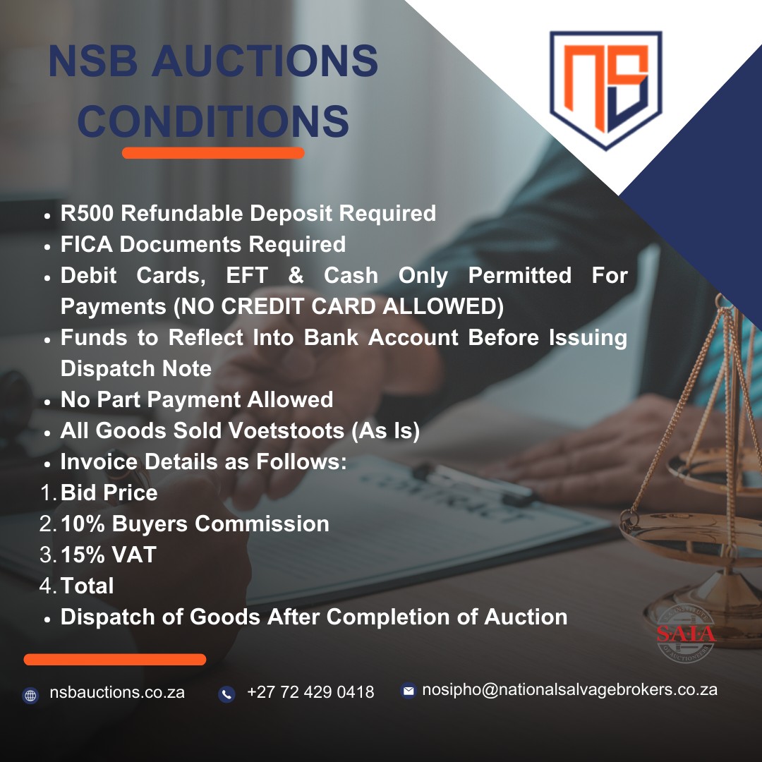 Have a look at the list of... - National Salvage Brokers