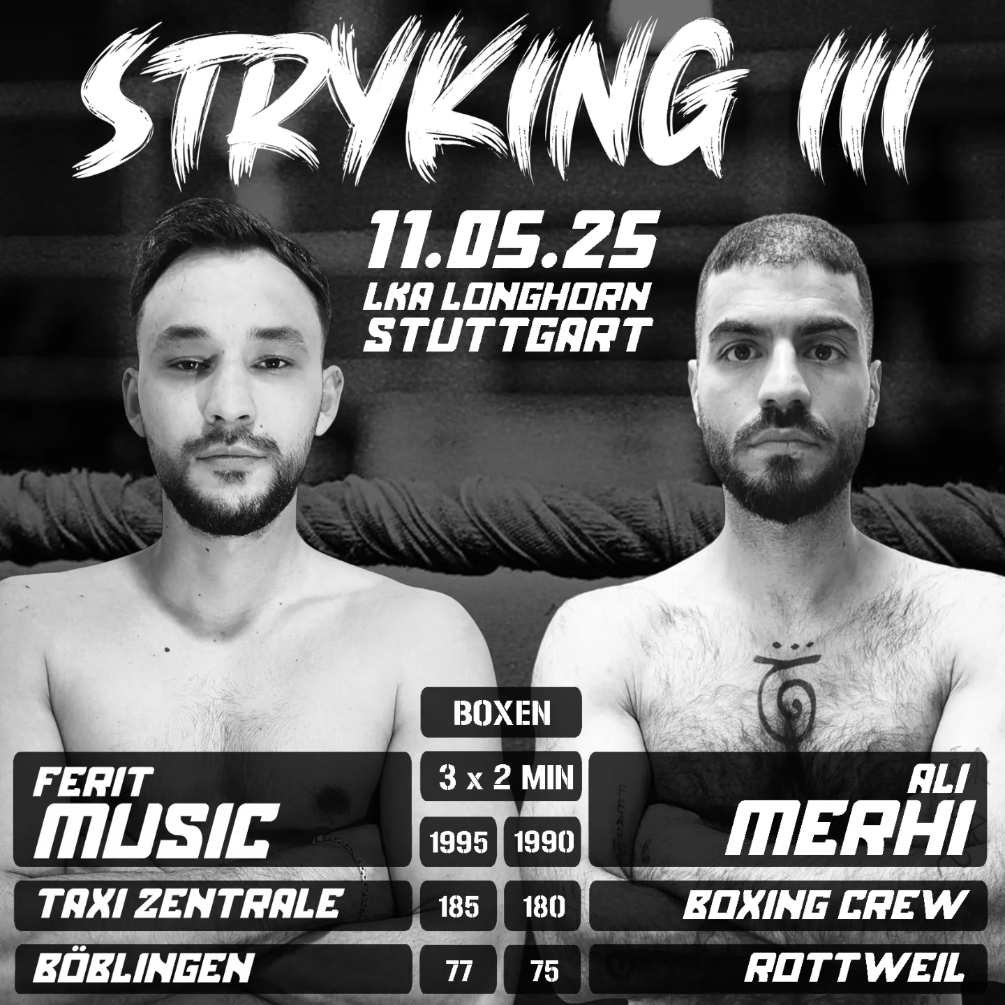 AGE - FERIT 🆚 ALI ️ ALI MERHI, unser „verrückter Boxer“ aus Rottweil ...