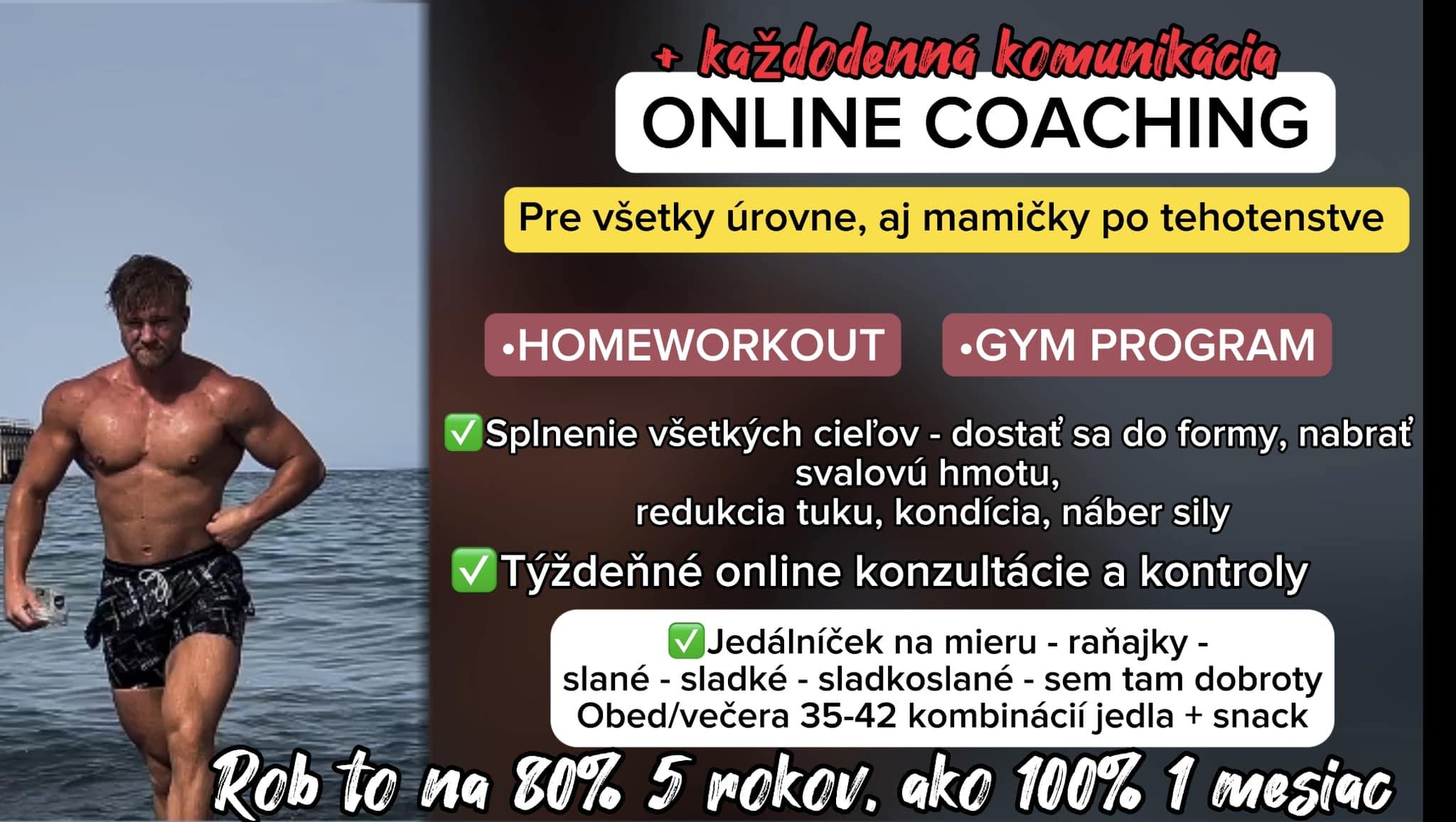Patrik Rigodanzo - Online fitness coach | Bratislava