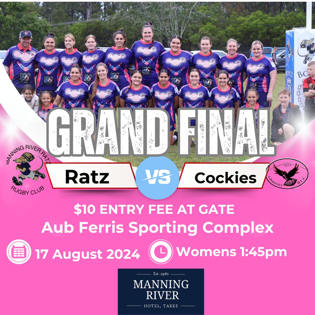 🐀🐀🐀🩷🩵GRAND FINAL🩵🩷🐀🐀🐀... - Manning River Ratz Rugby Club | Facebook