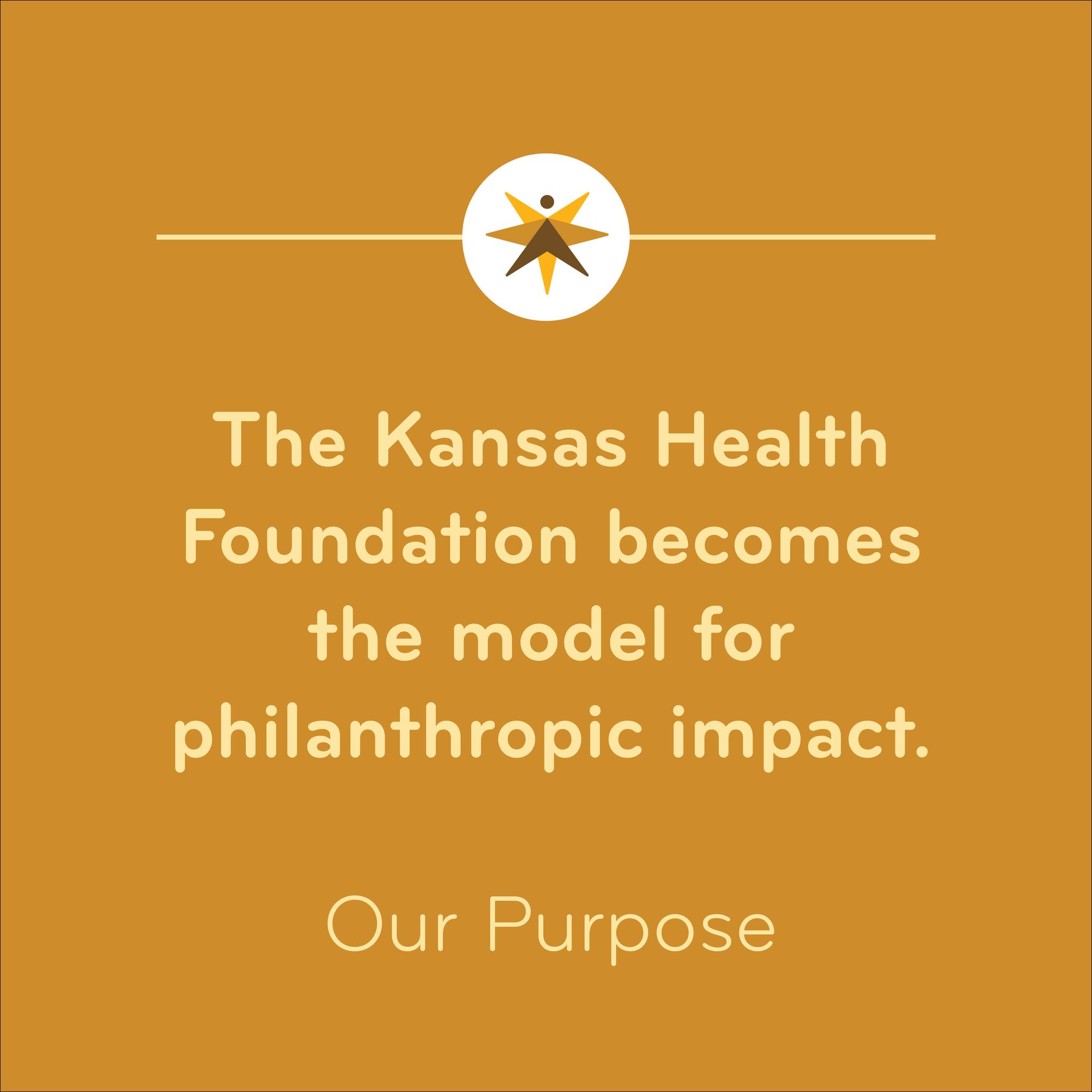 Kansas - We have to be a model for impact. Together, we'll bring the ...