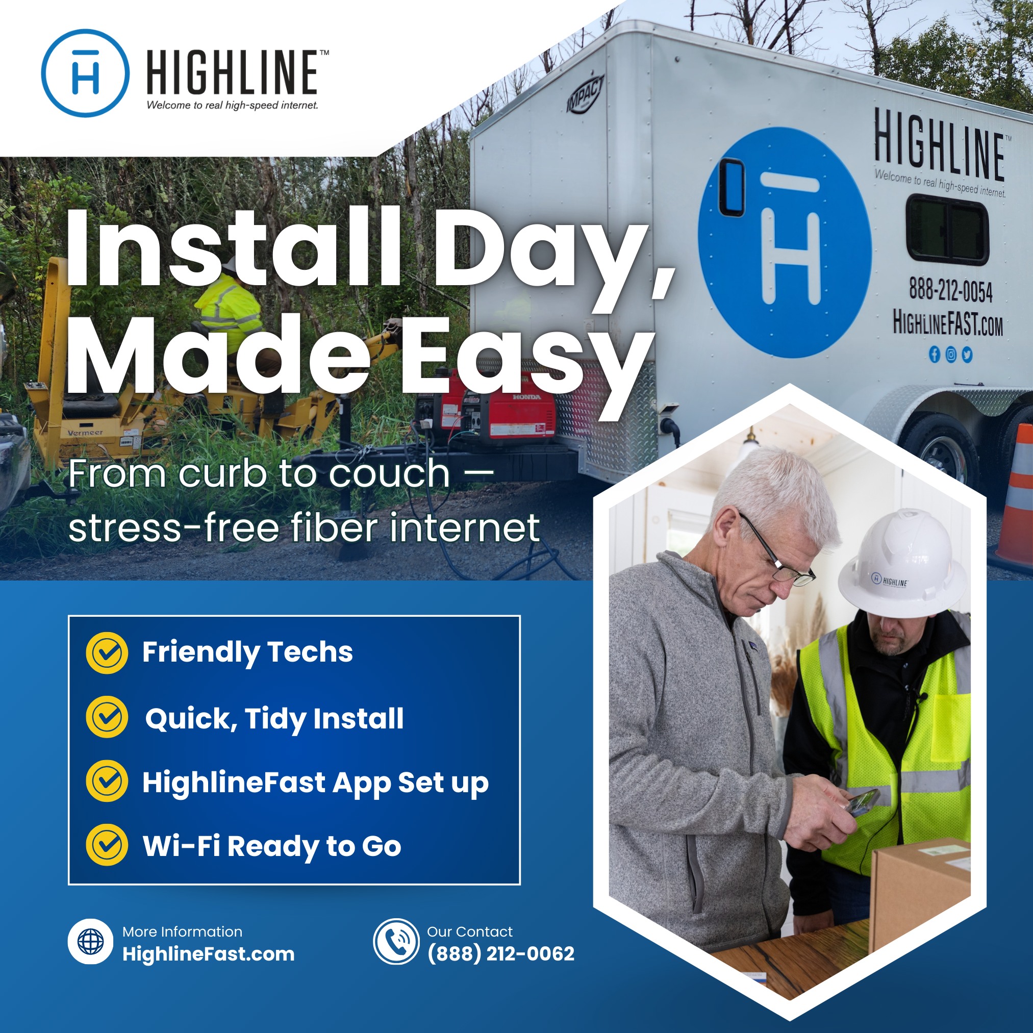 Highline - Stress-Free Setup Starts Here — Our white-glove installation ...