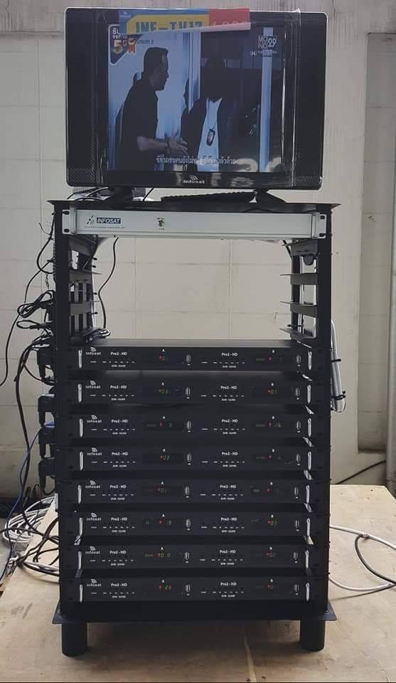 📡 Infosat Pro-2HD model : DVB-S2/HD 📡 งานระบบทีวีรวม งานระบบ MATV 💥 มี ...