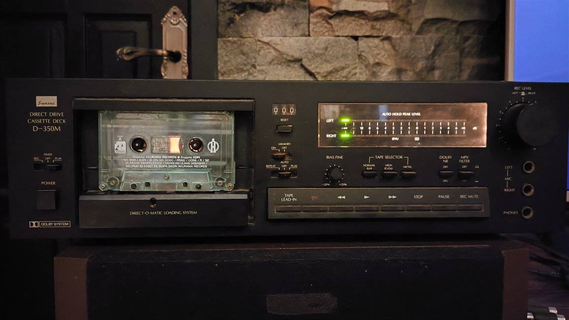 Courroies Pour Magnétophone Sansui SC-1110 - Neuves, Remplacement Bande Cassette, Noir
