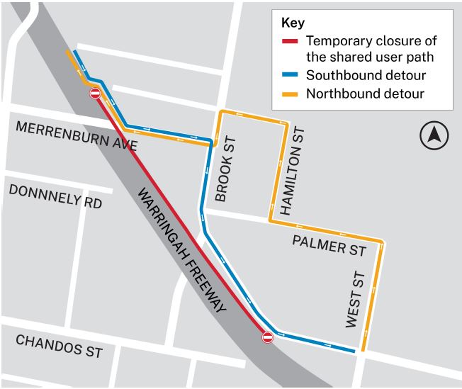 Bike North - The shared user path alongside the Warringah... | Facebook