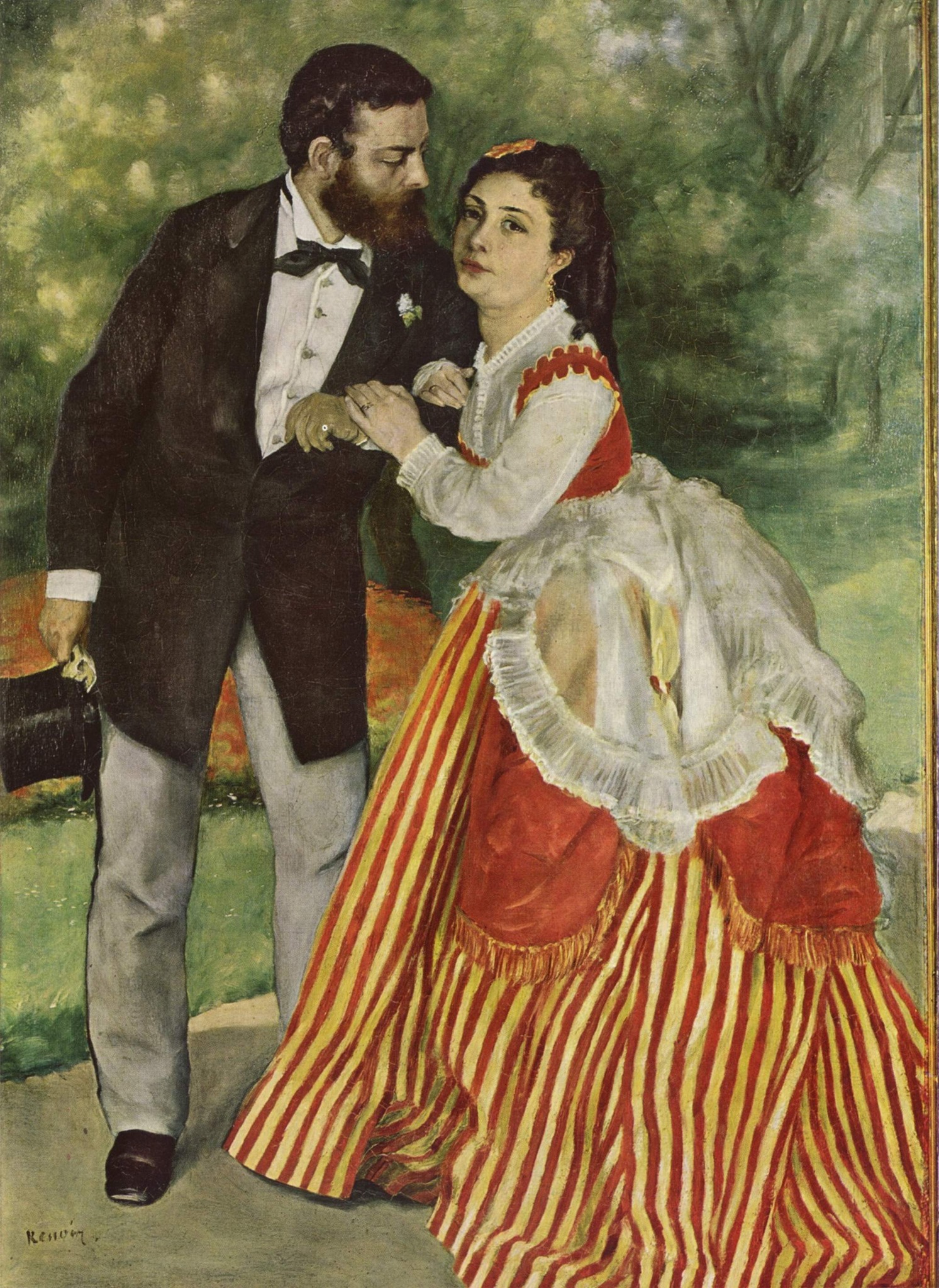Pierre Auguste Renoir French painter,1841-1919 *Alfred Sisley and