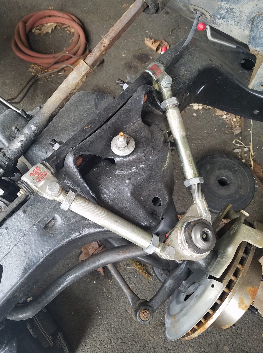 EA EB ED EF EL Falcon - AU Upper Arm Caster Adapters