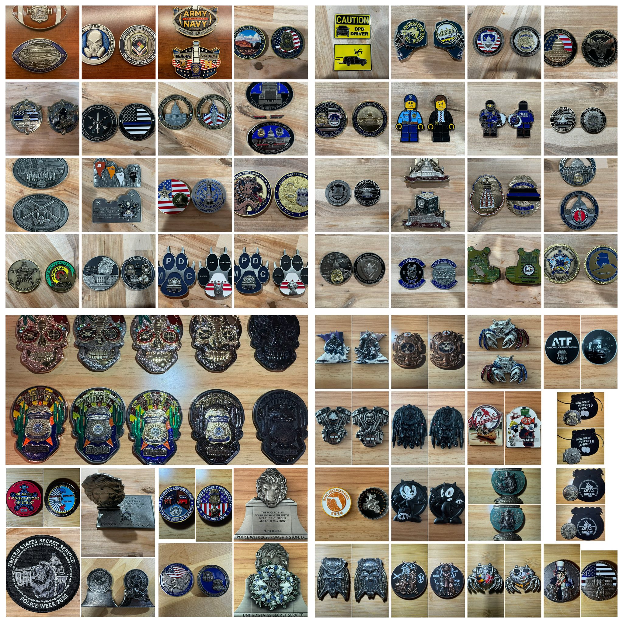 COPS AND EX-COPS COLLECTING POLICE BADGES | Facebook