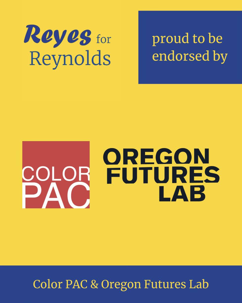 Michael - Big thanks to Color PAC and Oregon Futures Lab for endorsing ...