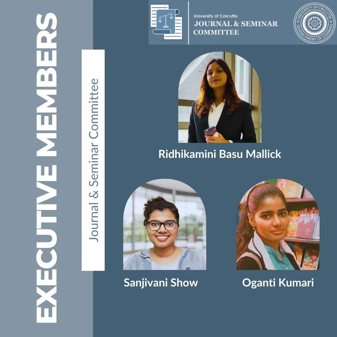 Journal and Seminar Committee, Department of Law, University of Calcutta