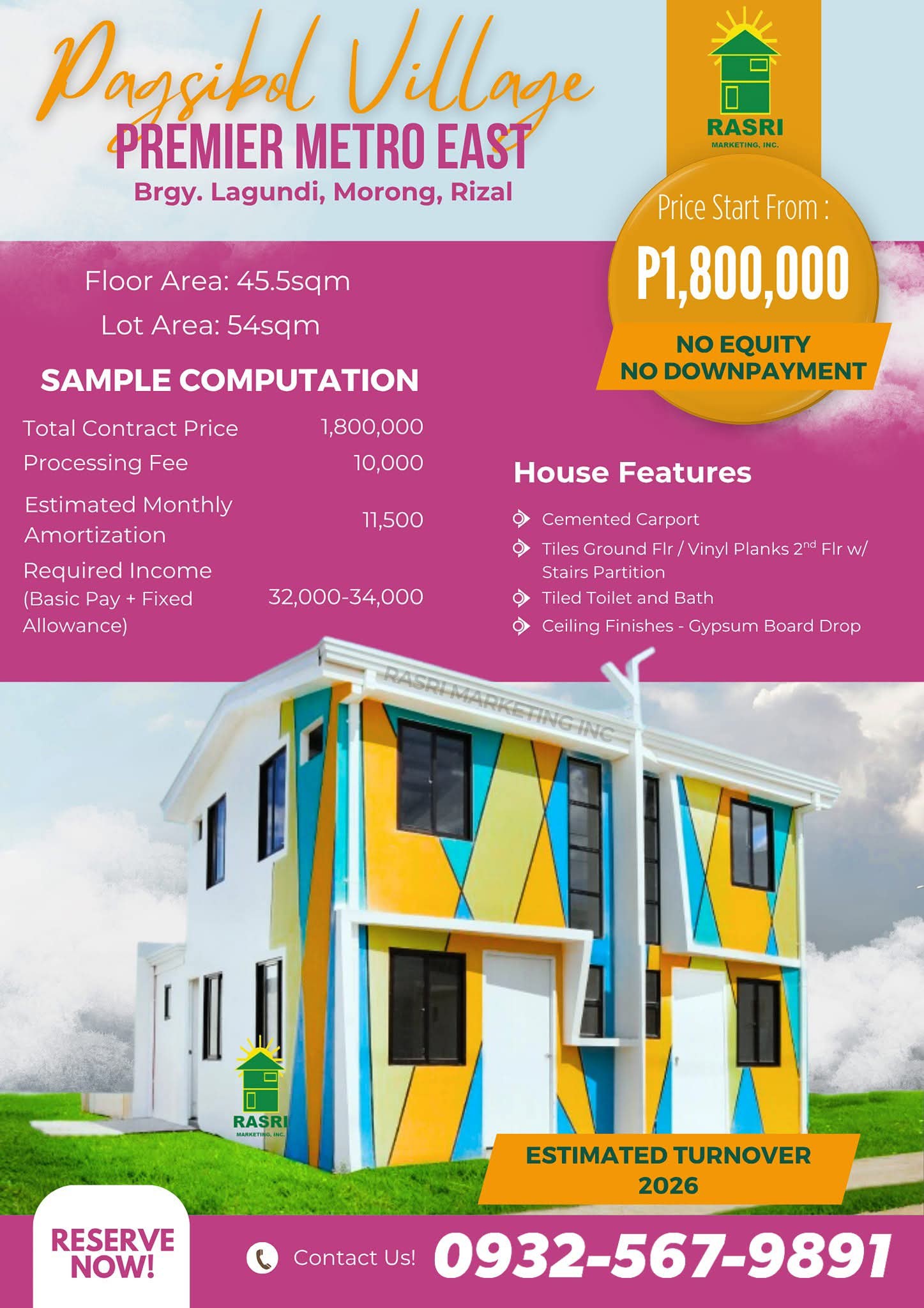 Reginalyn - 𝐒𝐎𝐎𝐍 𝐓𝐎 𝐑𝐈𝐒𝐄 PAGSIBOL VILLAGE METRO EAST !!! ALONG MANILA ...