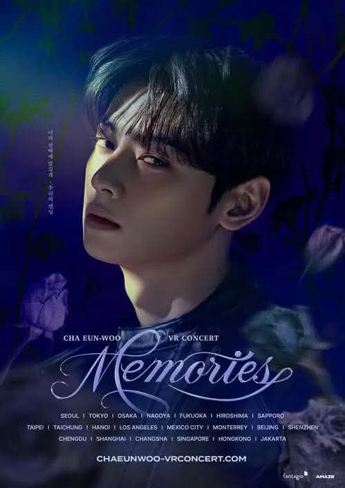 ASTROアストロ　リリイベ　CHA EUN-WOO　サイン会　大阪 Chaeunwoo VR concert tour dates and locations announced