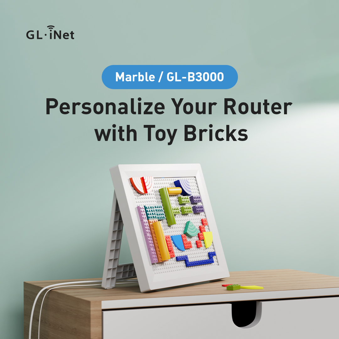 GL.iNet - 🧱 Get creative with the Marble (GL-B3000)... | Facebook