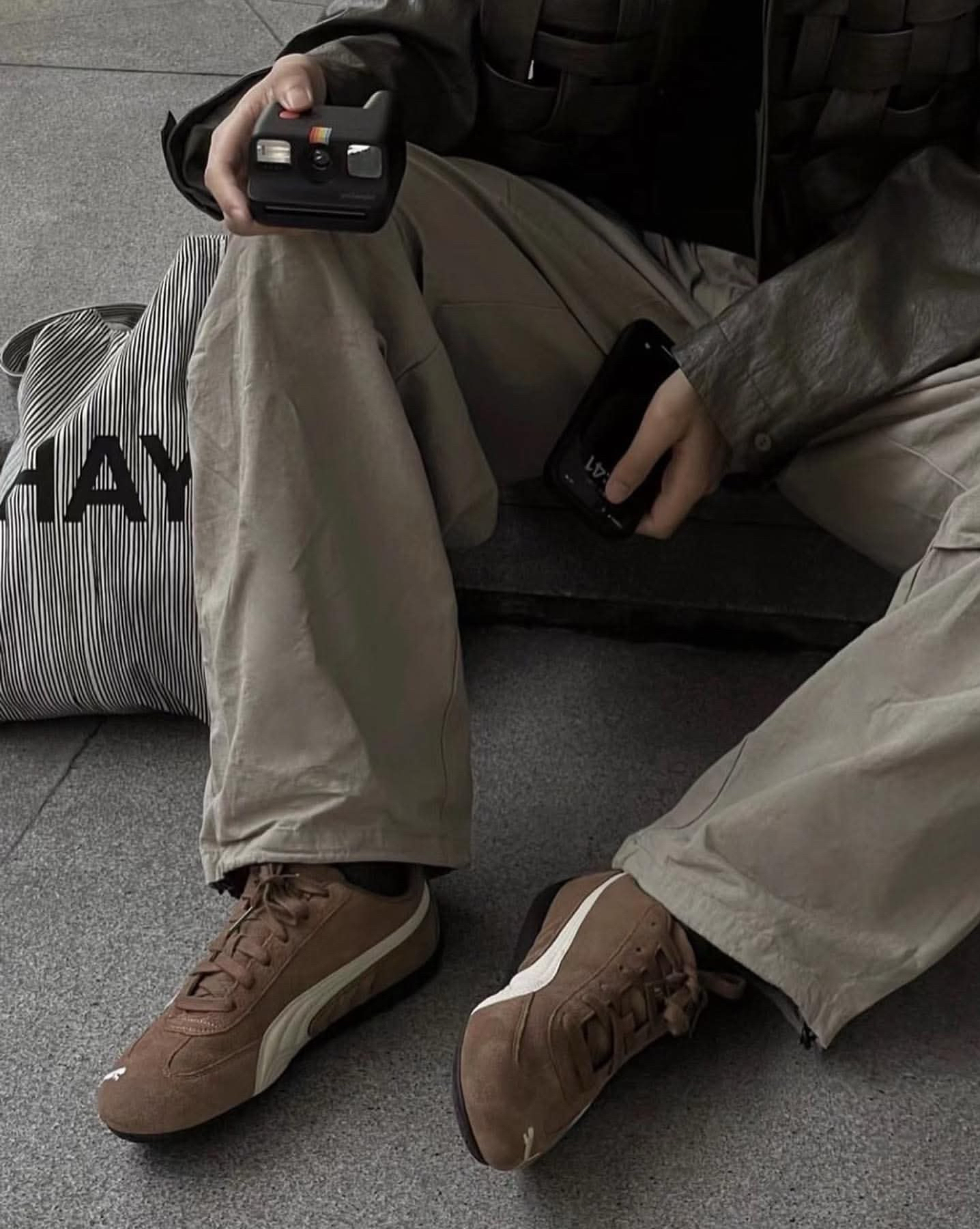 Puma Speedcat Brown Men Step Into Classic Racing-inspired Style 