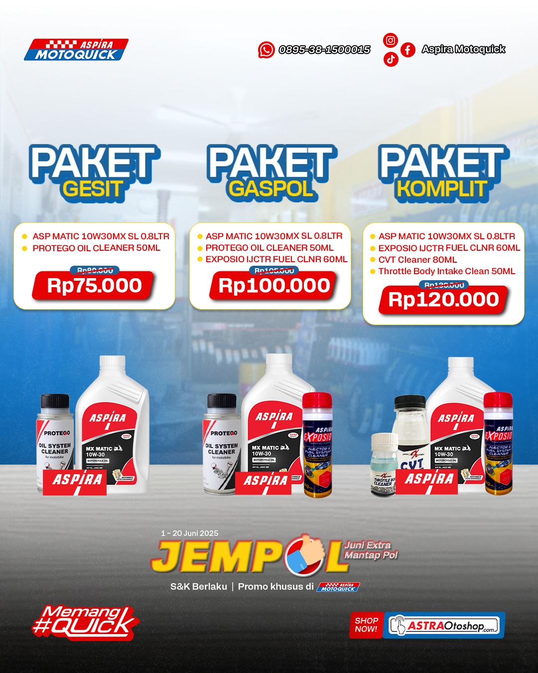 Aspira Motoquick | Jakarta