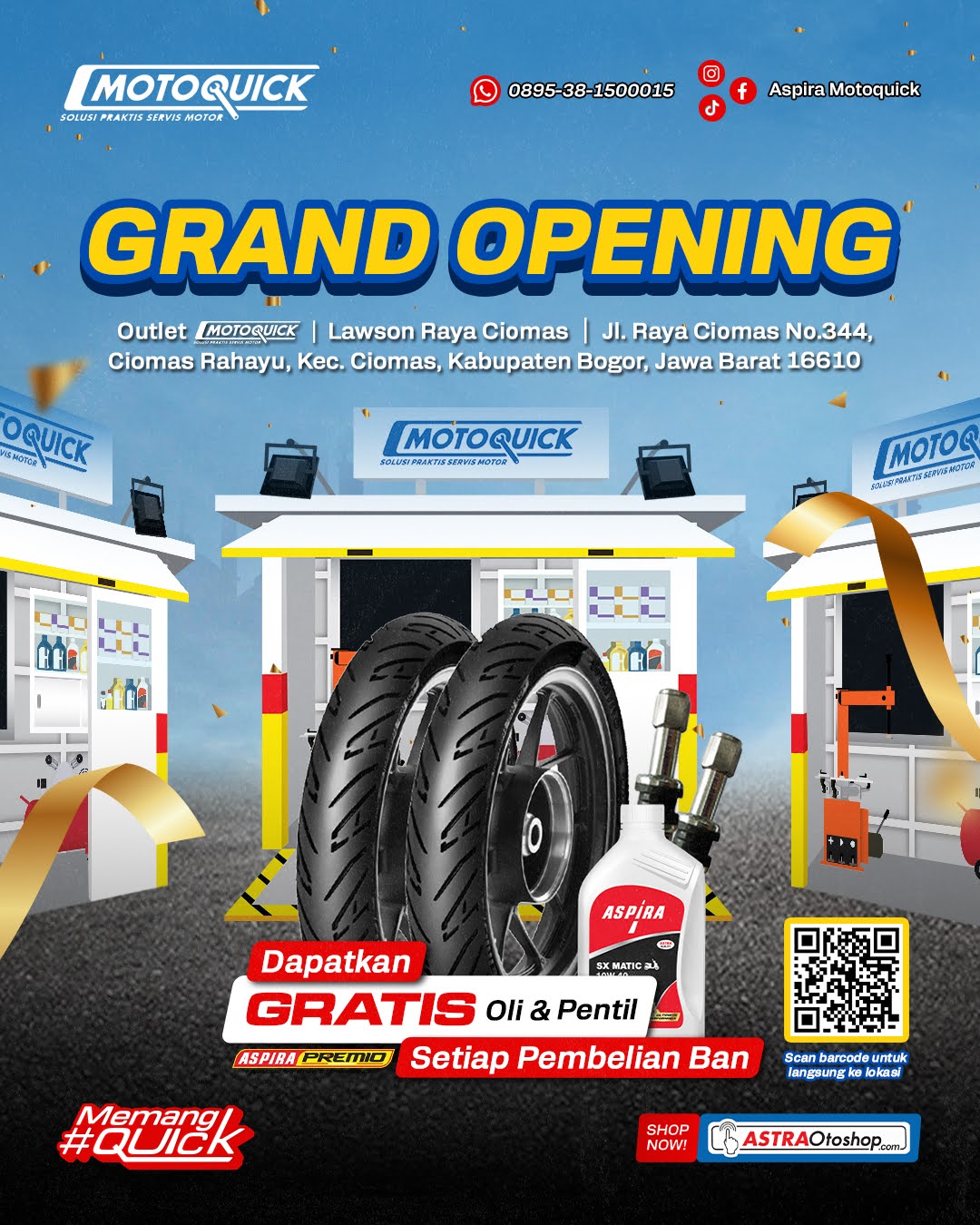 Aspira Motoquick | Jakarta
