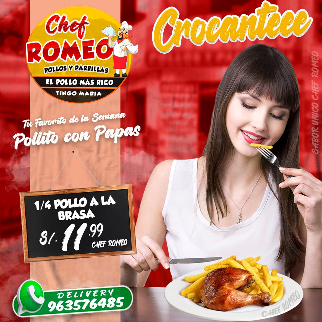 Chef Romeo - 🍗😋 No dejes para mañana el pollito a la...