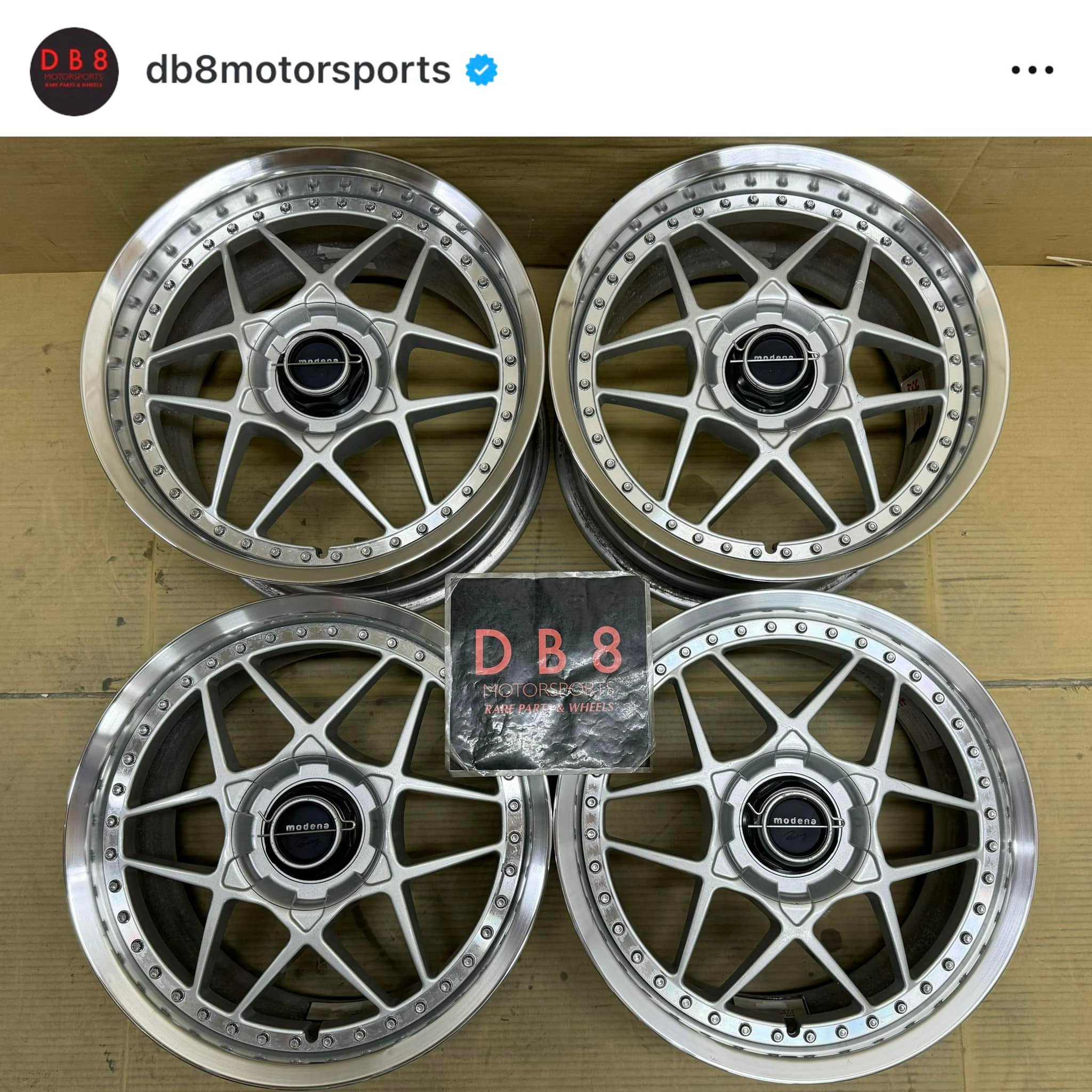 DB8 - 🇯🇵 Autostrada Modena Racing (5x114.3) 🇯🇵 📣 Details