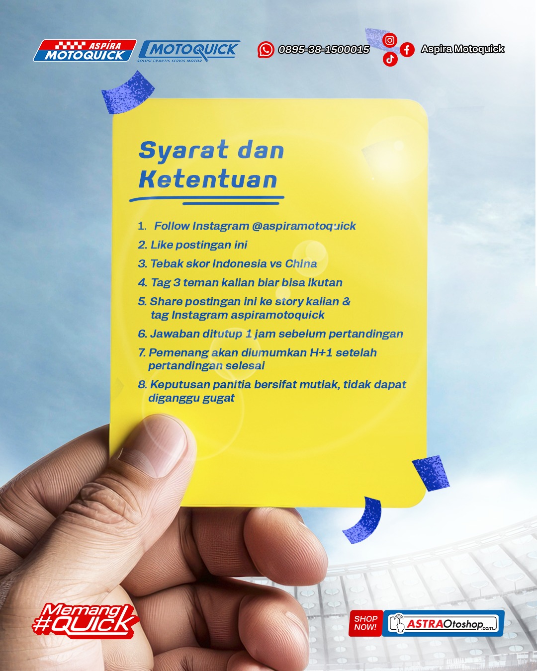 Aspira Motoquick | Jakarta