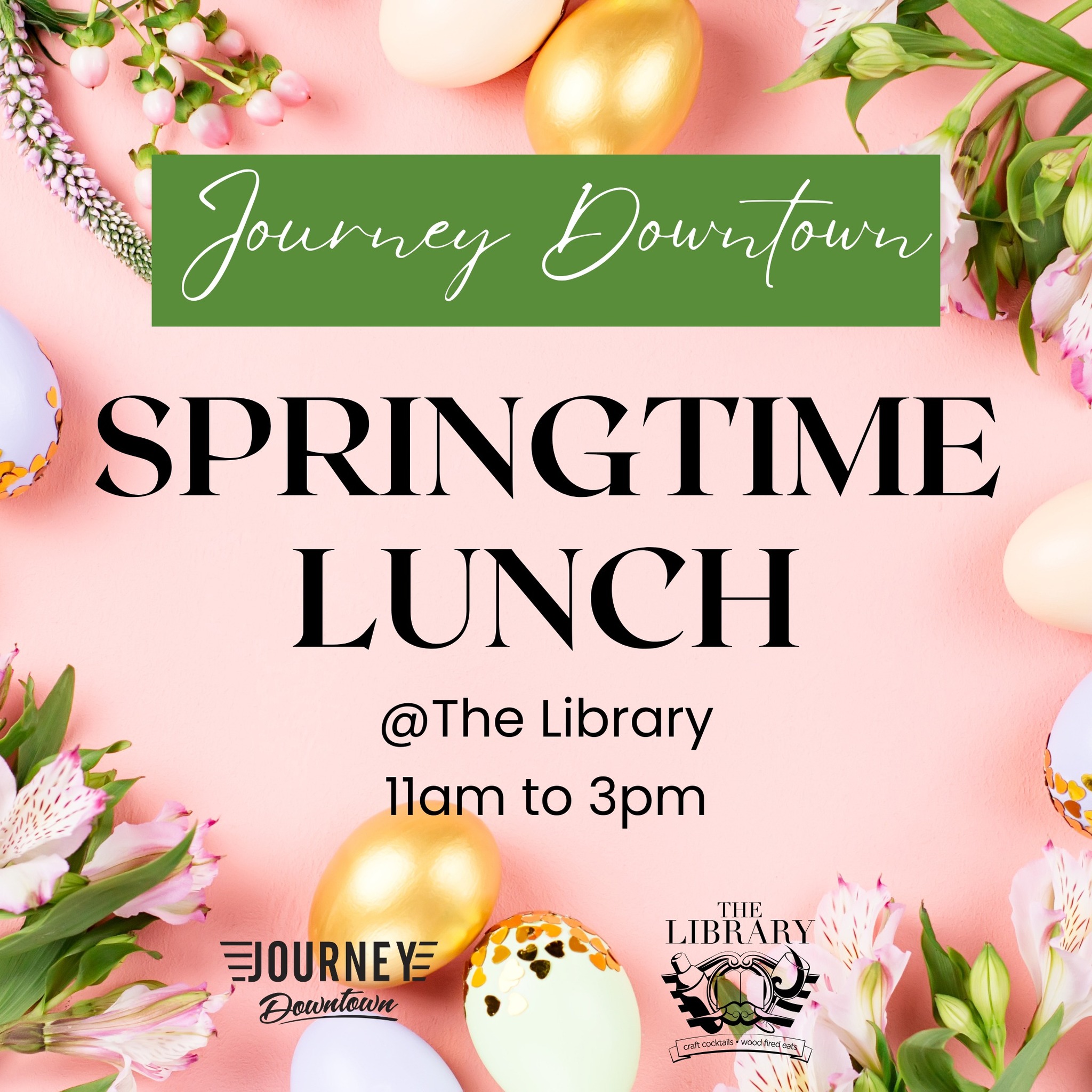 Journey Downtown: Springtime Lunch at The Library