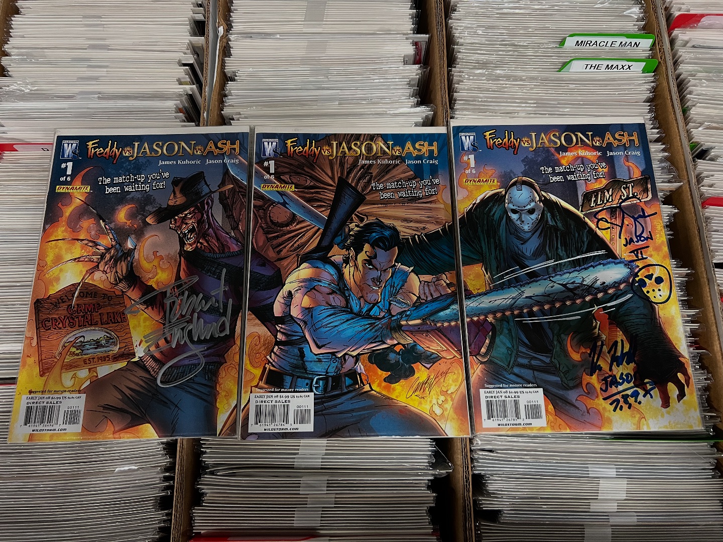 Picked up at horrified in Farnbrough UK. Freddy Vs Jason Vs Ash #1
