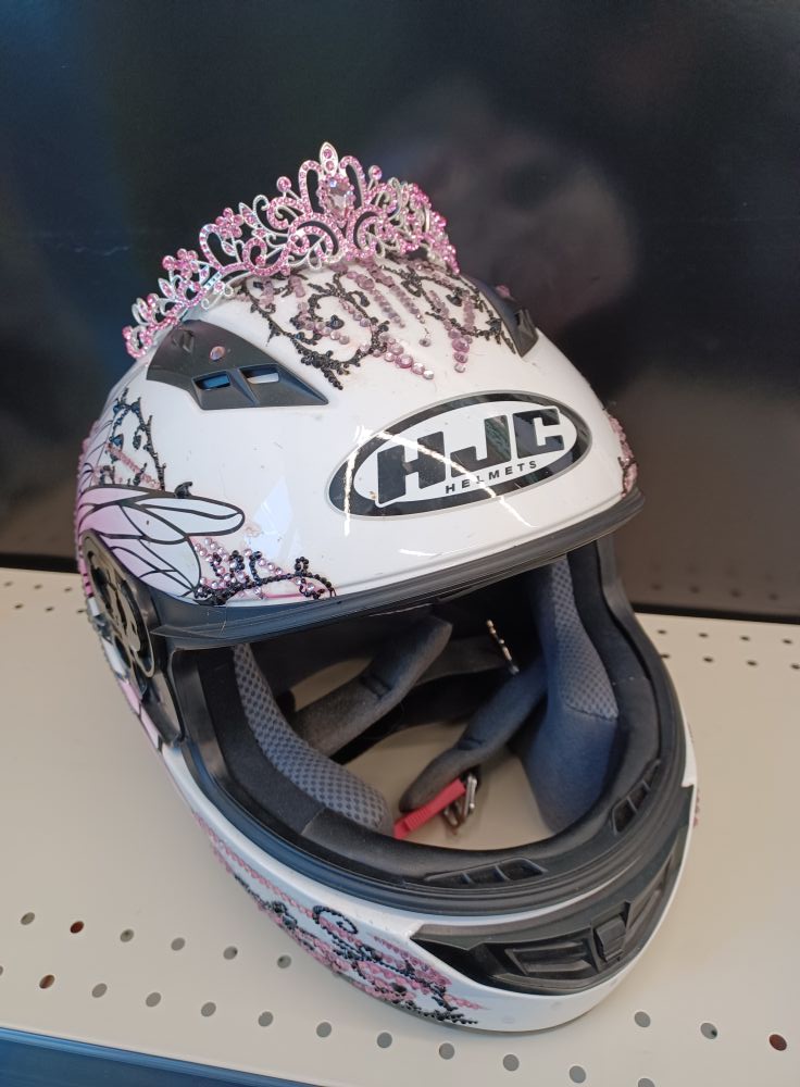 hjc cs-r3 naviya womens motorcycle helmets - large MYLO Helmet The ACS Advanced Channeling Ventilation system allows full front to back airflow to flush heat and humidity up and out. HJC CS-R3 Faren Motorcycle Helmet