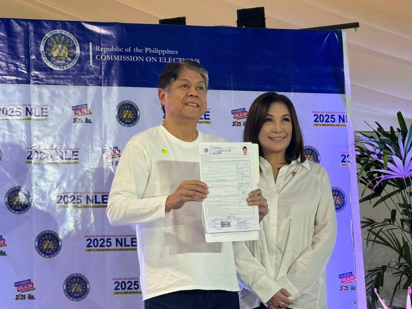 ONE News - Former senator Kiko Pangilinan has filed his...