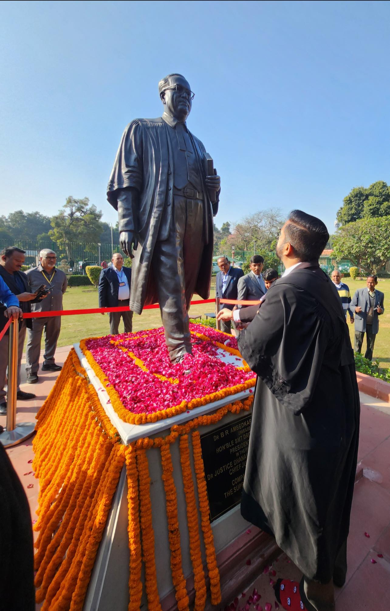 Black - Honoring the Legacy of Dr. B.R. Ambedkar on His Death ...