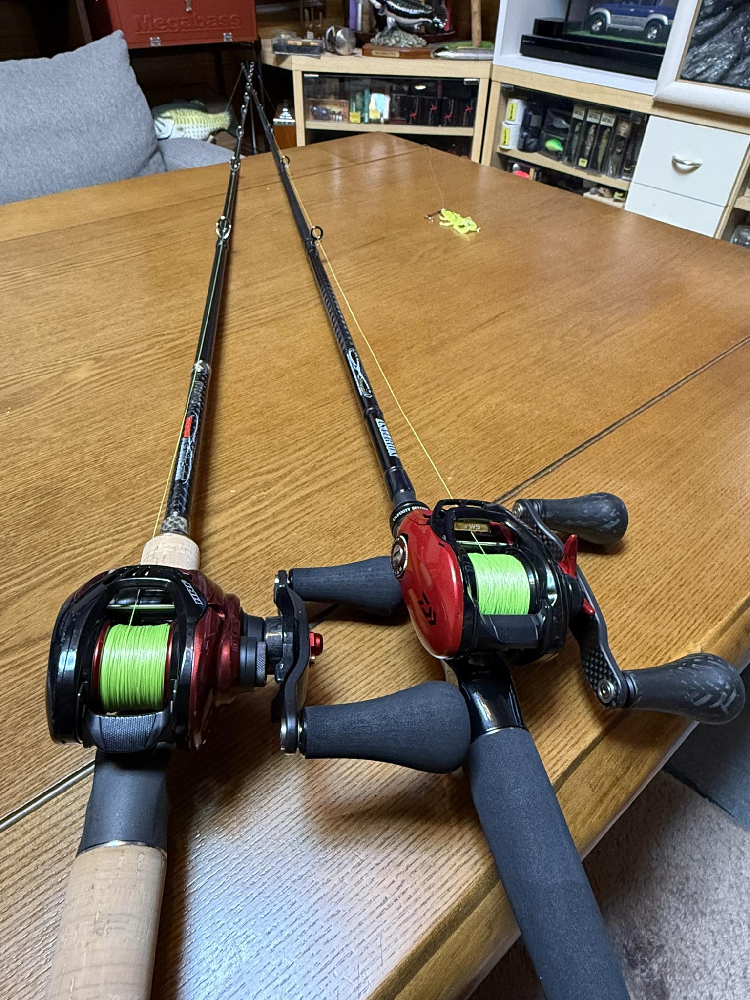 ebay medusa fishing lure Chaos Tackle Medussa Regular Pattern:2500 Size Double Handle (Recommended For Eging, Etc.) no piercing Reel Big Fish Aaron Whether you rip