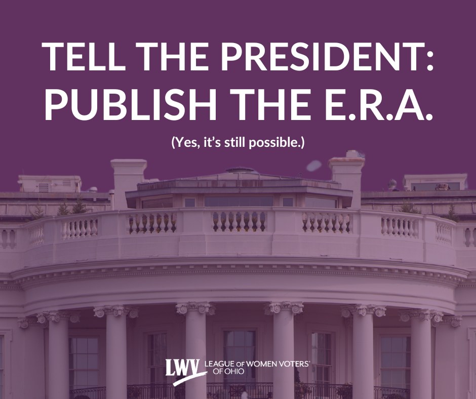 League - The Equal Rights Amendment – aka the ERA – is a constitutional ...
