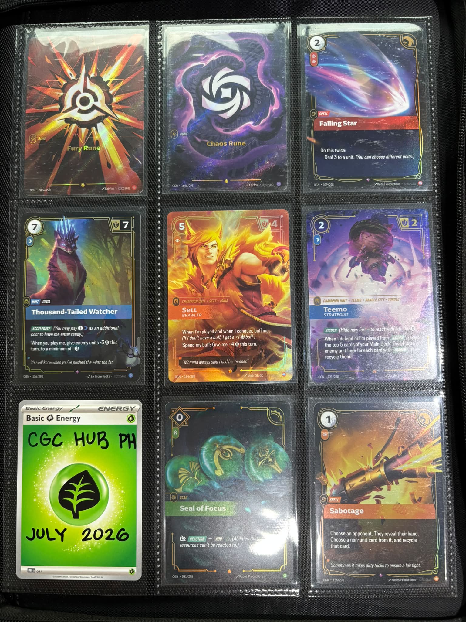 Riftbound TCG cards for sale: Sett Brawler and others