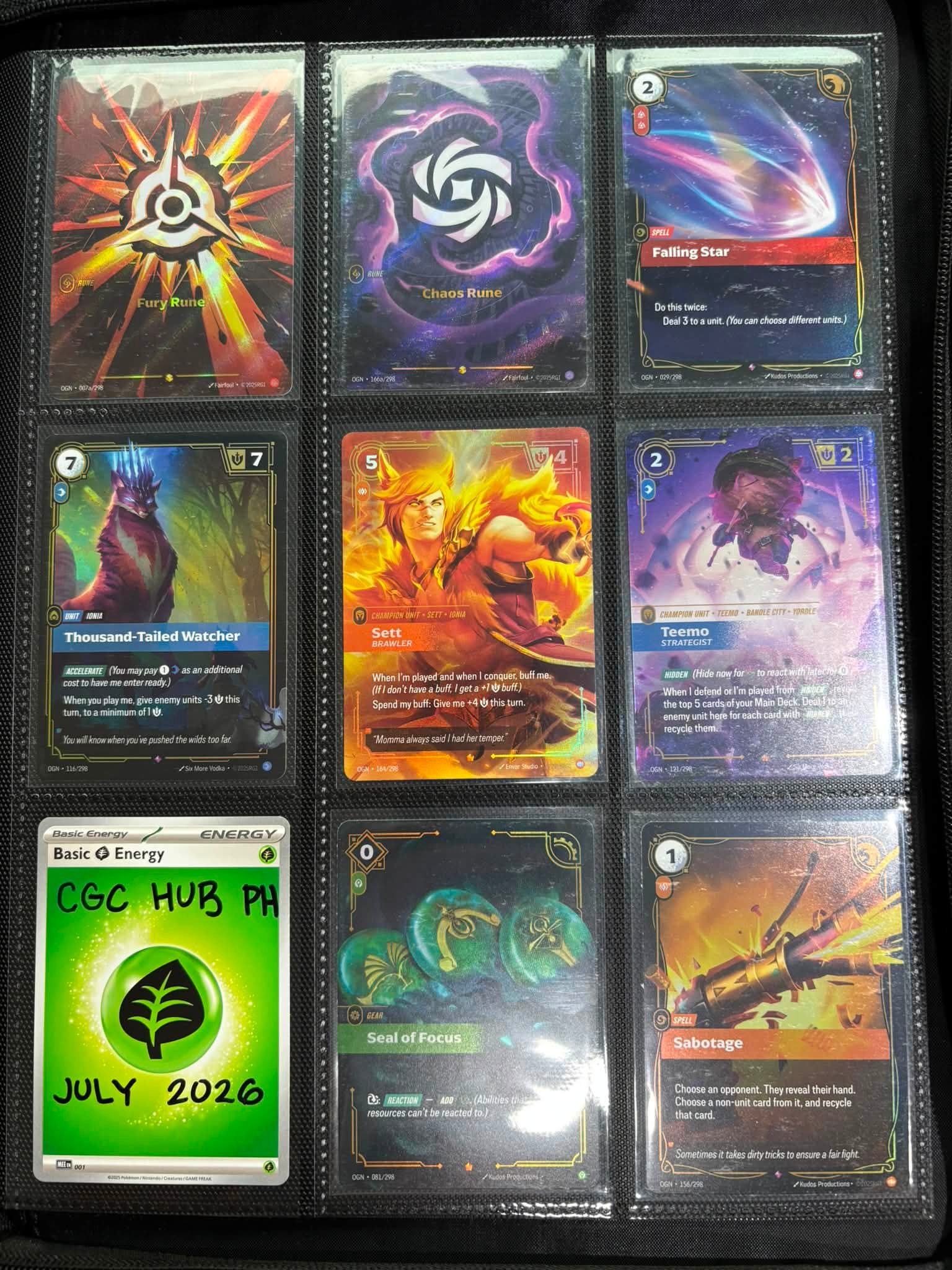 Riftbound TCG cards for sale: Sett Brawler and others
