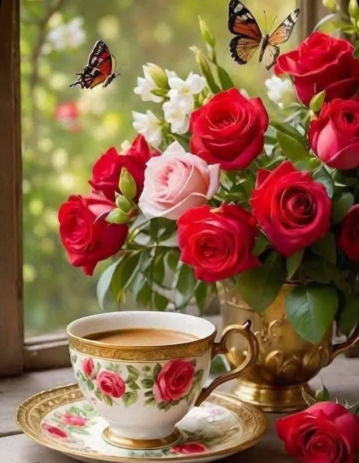 Good morning 💓☕❤️❣️💓