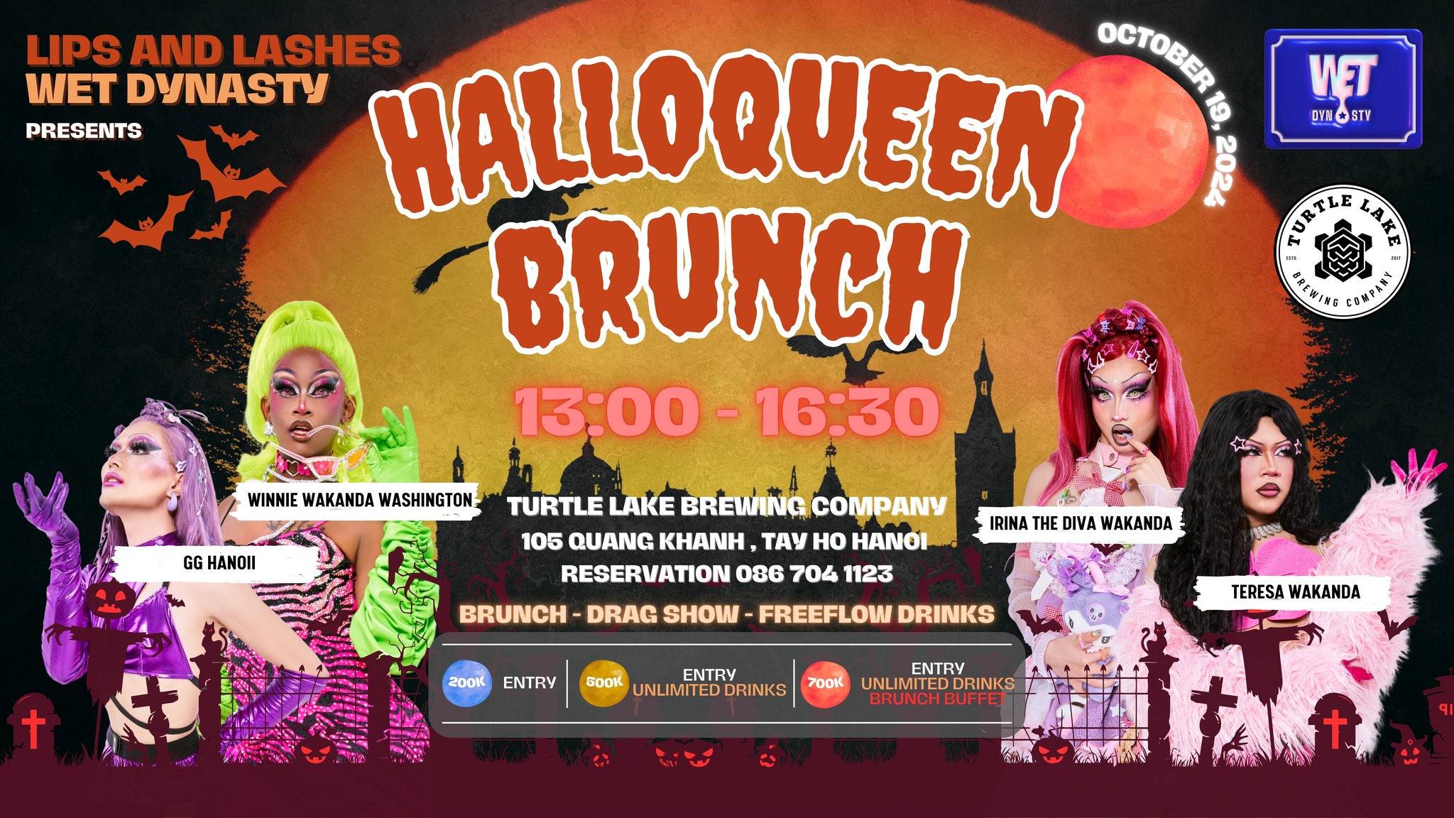 Lips & Lashes Drag Brunch & Events