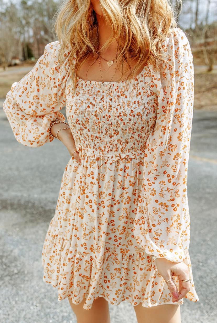drop waist cotton dress Bobi DROP WAIST DRESS CHUTNEY / L