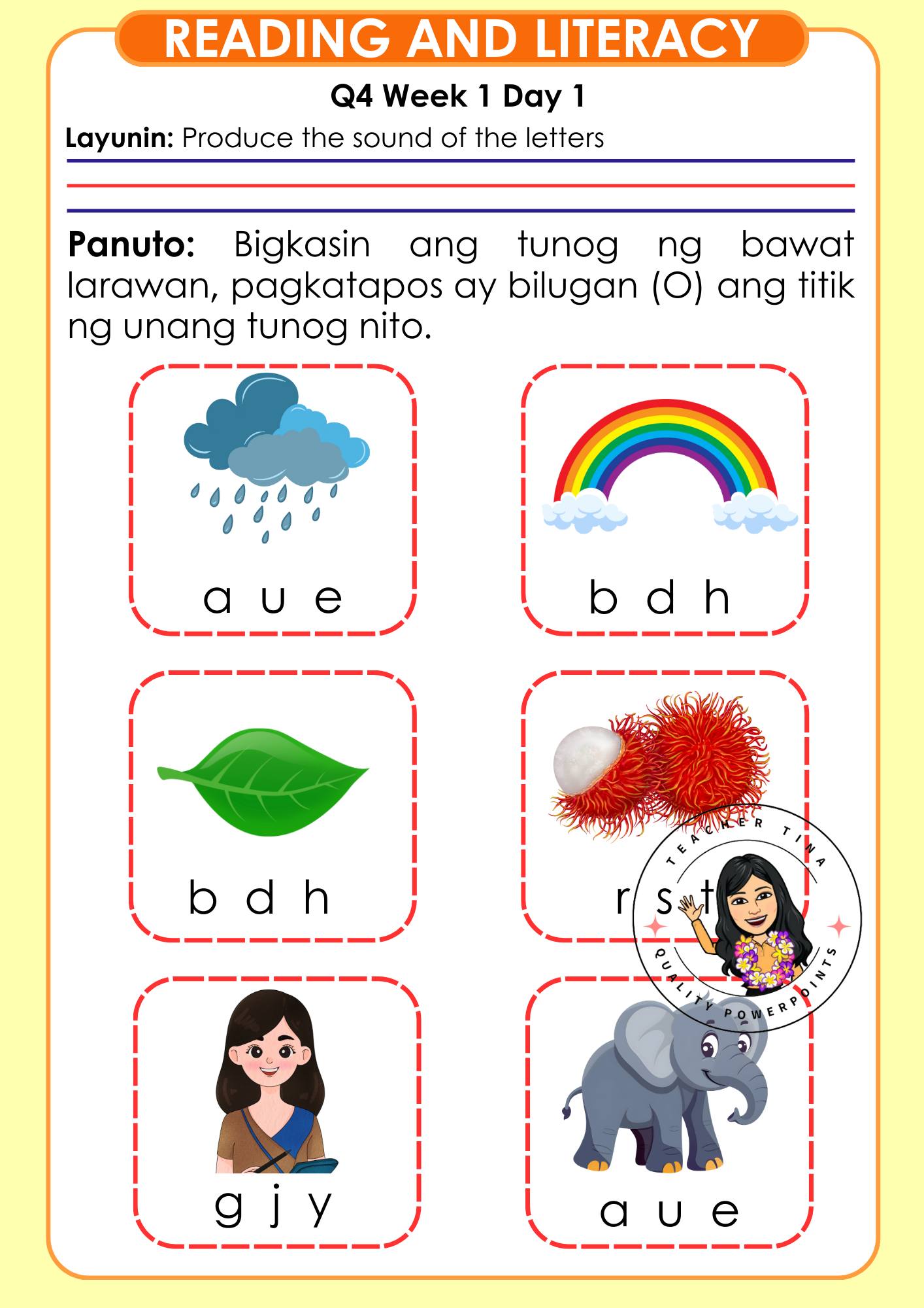 Handa ka... - GRADE 1 - Instructional PowerPoint and Videos | Facebook