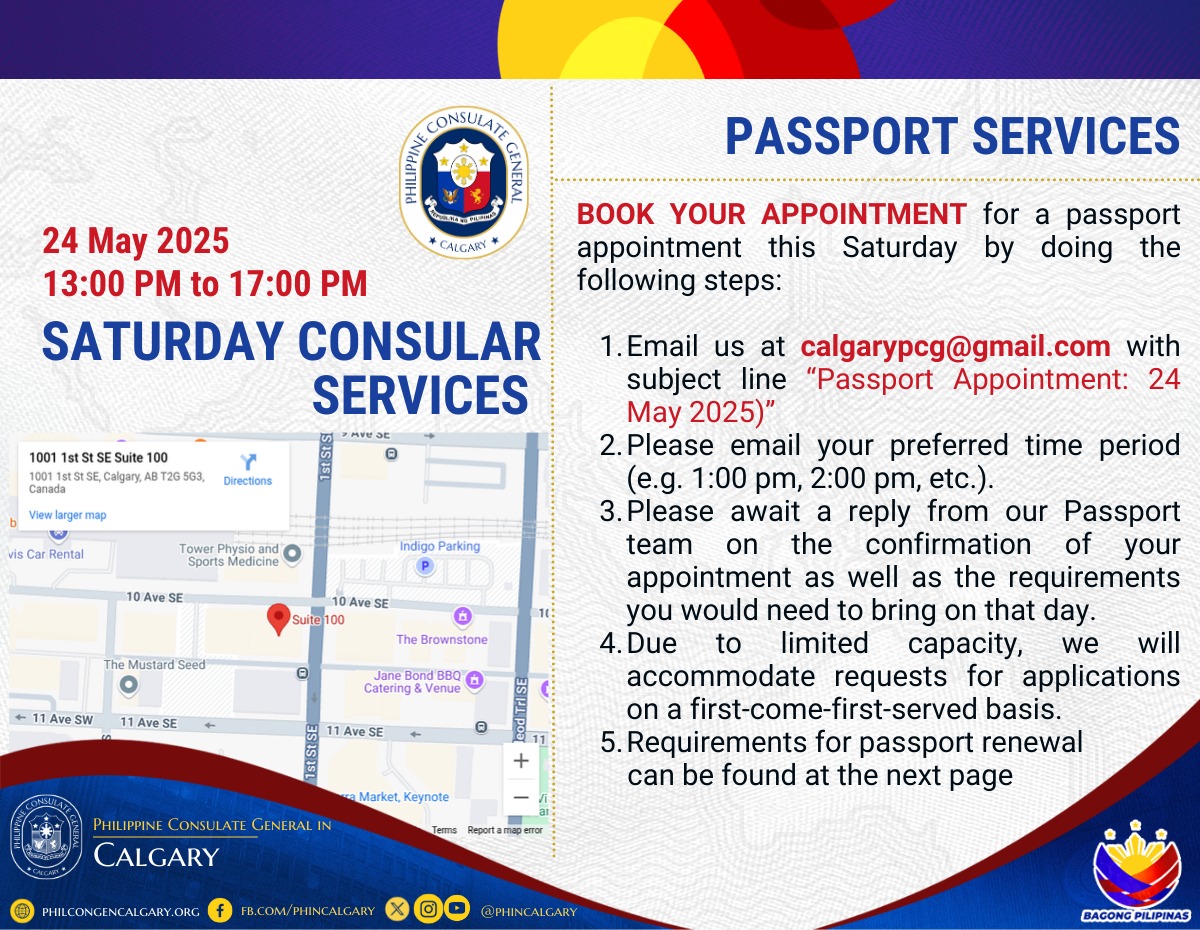 Philippine... - Philippine Consulate General in Calgary