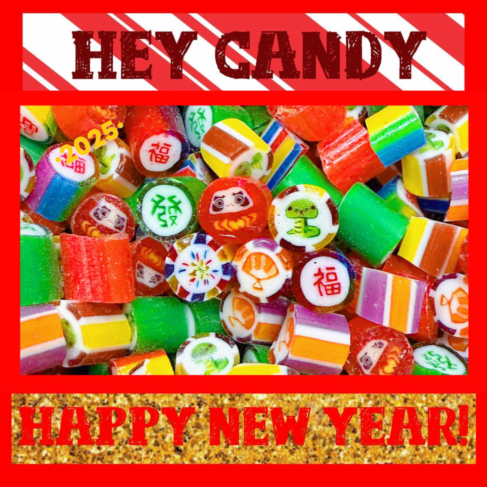 Hey Candy - 【蛇年新年系列手工糖】 Hey！It’s Candy Time！...