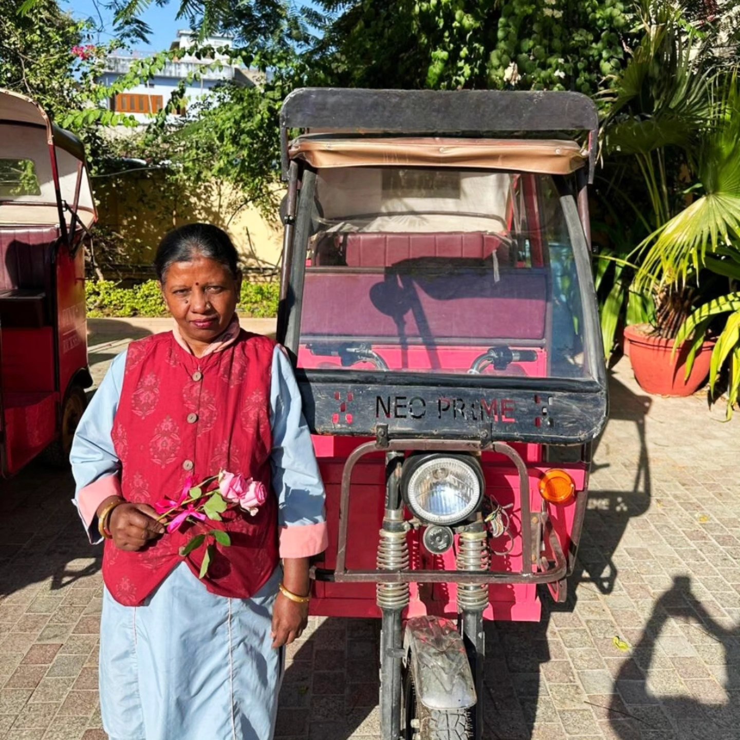 Distant - Our partner, Pink City Rickshaw Company, continues to drive ...