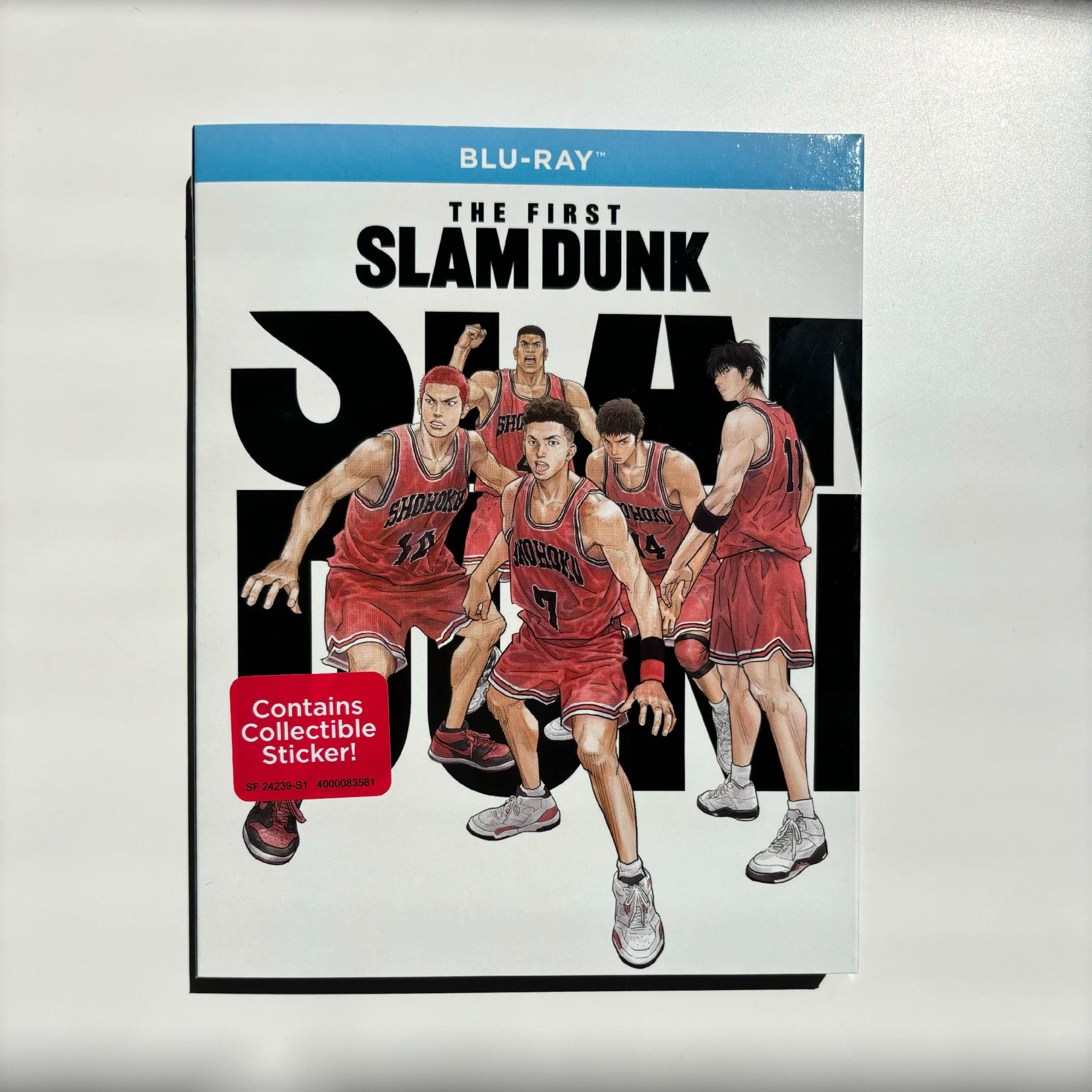FINALLY. 中文版《THE FIRST SLAM DUNK》Blu-ray + DVD～！