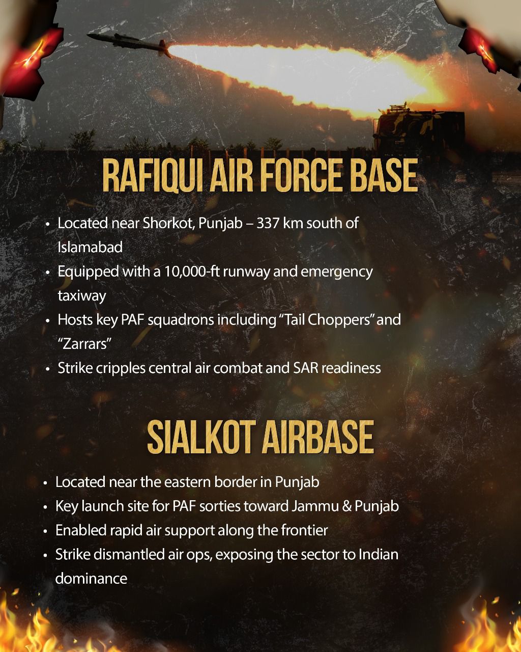 BJP - Rafiqui Air Force base. - Strike crippled central air combat and ...